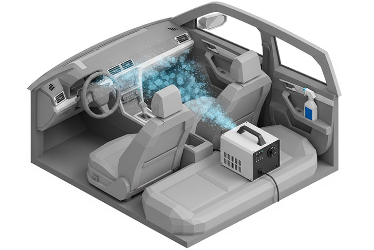 Озонирование салона автомобиля как правильно проводить