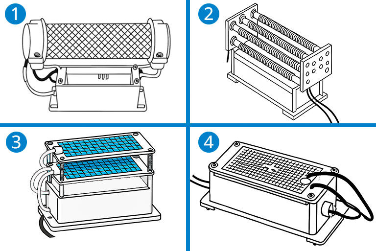 Сравнение различных типов озонаторов воздуха: трубки, пластины, керамика, кварц