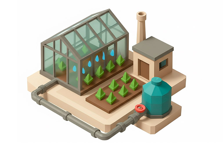 Применение озонаторов воды в теплицах