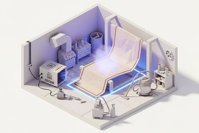 Озонирование ковров, оборудование для клининговых компаний и химчисток Озонирование ковров, оборудование для клининговых компаний и химчисток