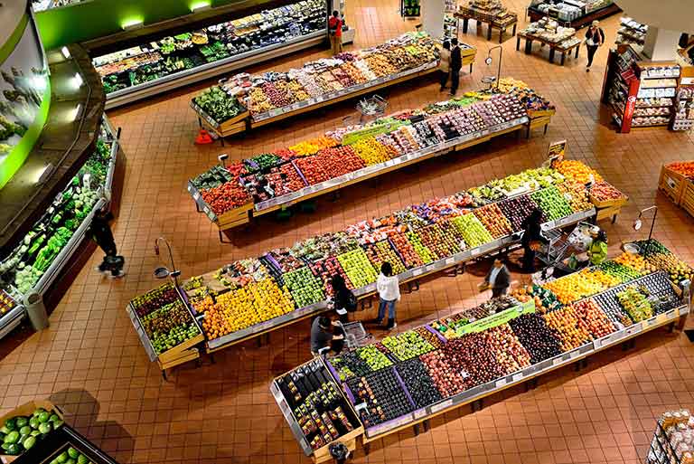 Применение озона в продуктовых магазинах и супермаркетах