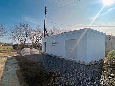 Станция блочно-модульная очистки воды с озоном