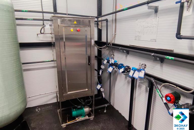 Озонаторная установка для очистки воды