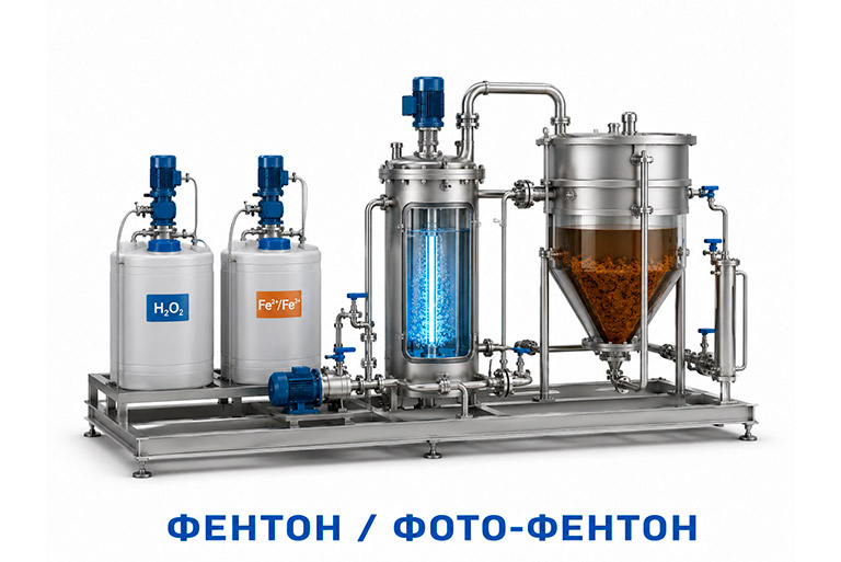 Фентон процесс для очистки сточных вод