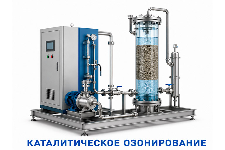 Каталитическое озонирование метод Toccato