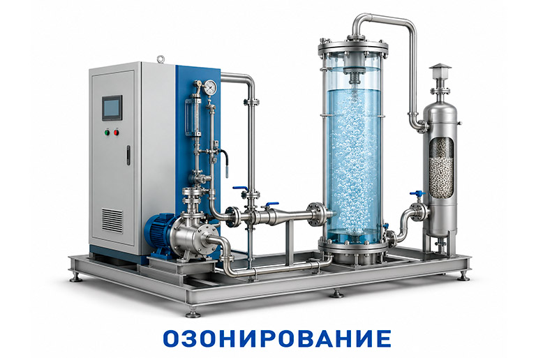 Озонирование как технология продвинутого окисления AOP